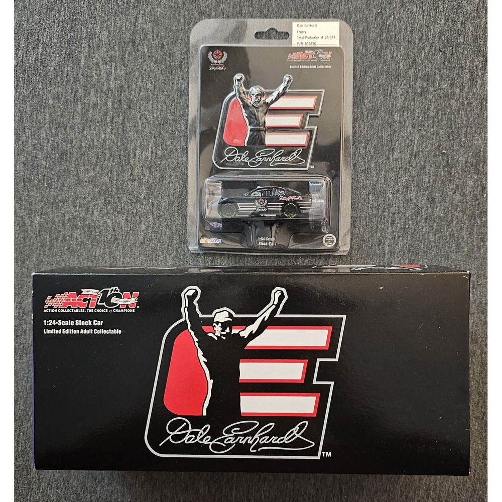 Dale Earnhardt LEGACY 2002 1:24 Scale Nascar Stock Car Action + 1:64